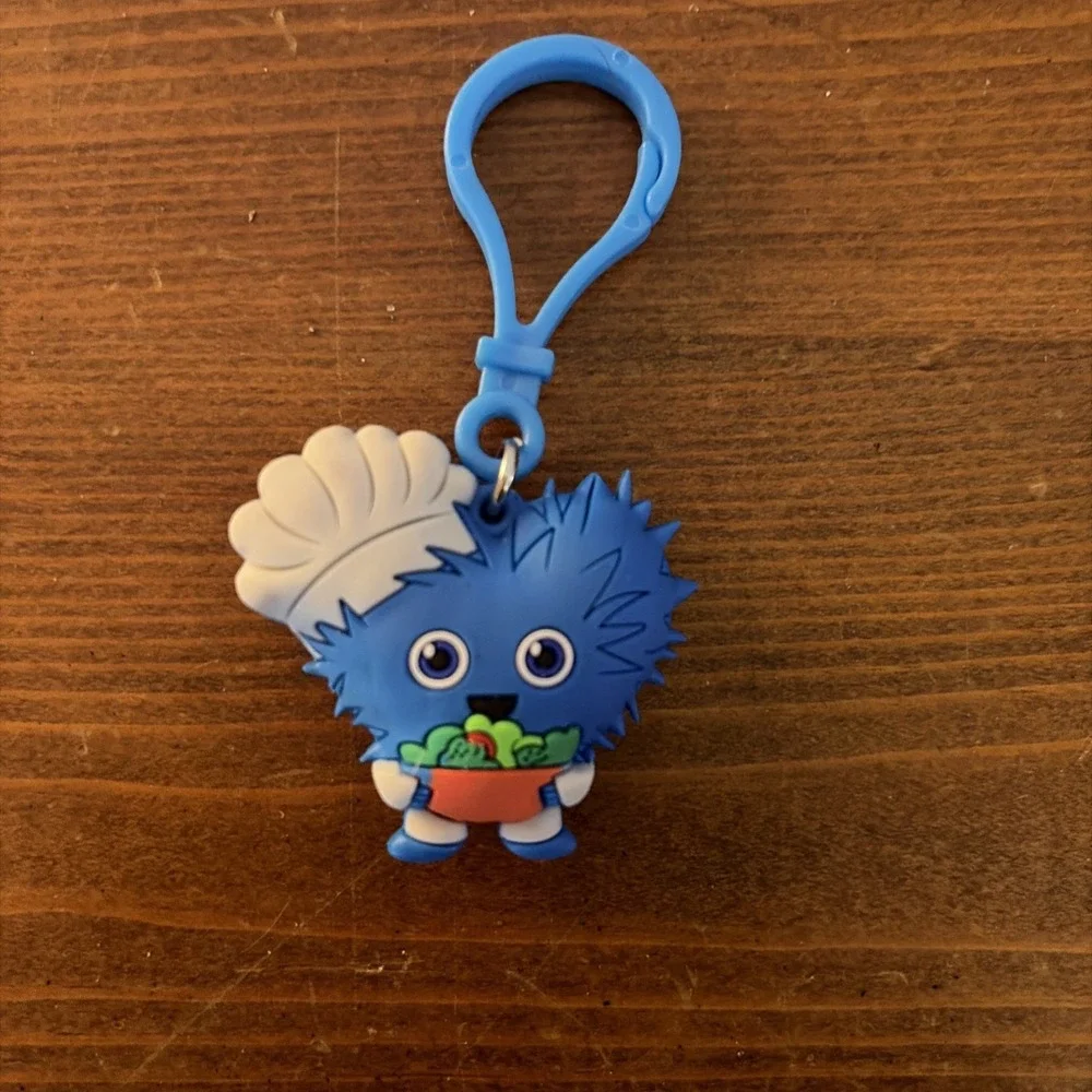 Kids‎ Heart Challenge 2023 Blue Heart Chief Keychain